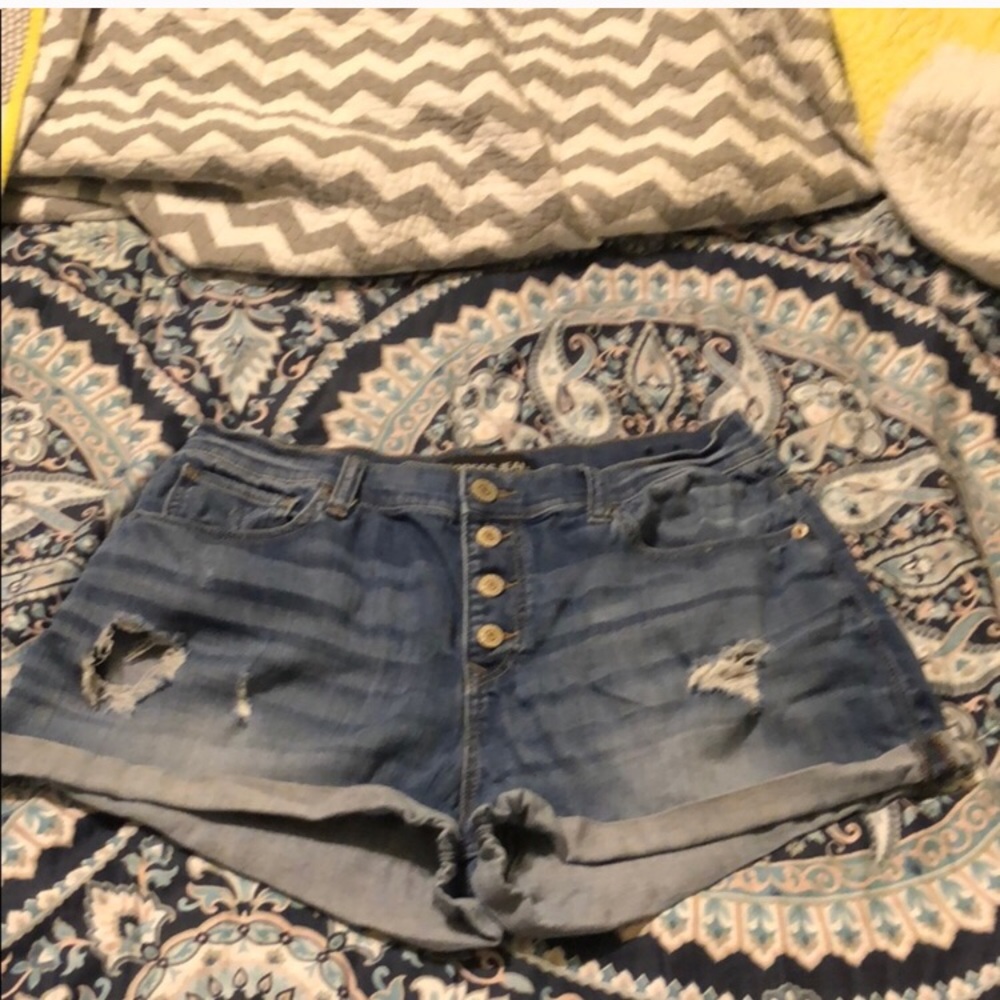 Express jean shorts